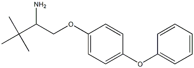 1-(2-amino-3,3-dimethylbutoxy)-4-phenoxybenzene 구조식 이미지