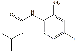 1-(2-amino-4-fluorophenyl)-3-propan-2-ylurea 구조식 이미지