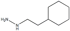 1-(2-cyclohexylethyl)hydrazine Structure