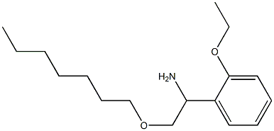 1-(2-ethoxyphenyl)-2-(heptyloxy)ethan-1-amine 구조식 이미지