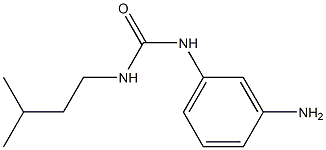 1-(3-aminophenyl)-3-(3-methylbutyl)urea 구조식 이미지