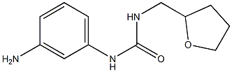 1-(3-aminophenyl)-3-(oxolan-2-ylmethyl)urea Structure