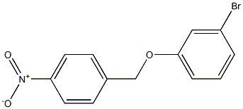1-(3-bromophenoxymethyl)-4-nitrobenzene Structure