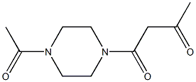 1-(4-acetylpiperazin-1-yl)butane-1,3-dione Structure