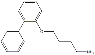1-(4-aminobutoxy)-2-phenylbenzene Structure