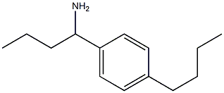 1-(4-butylphenyl)butan-1-amine Structure