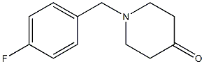 1-(4-fluorobenzyl)piperidin-4-one Structure