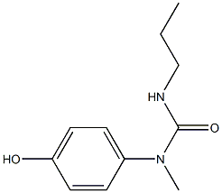 1-(4-hydroxyphenyl)-1-methyl-3-propylurea Structure