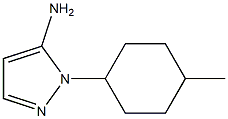 1-(4-methylcyclohexyl)-1H-pyrazol-5-amine 구조식 이미지