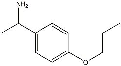 1-(4-propoxyphenyl)ethanamine Structure