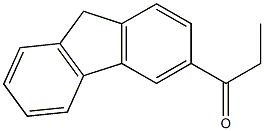 1-(9H-fluoren-3-yl)propan-1-one 구조식 이미지