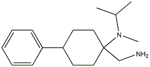 1-(aminomethyl)-N-methyl-4-phenyl-N-(propan-2-yl)cyclohexan-1-amine Structure