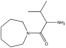 1-(azepan-1-ylcarbonyl)-2-methylpropylamine Structure