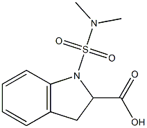 1-(dimethylsulfamoyl)-2,3-dihydro-1H-indole-2-carboxylic acid Structure