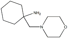 1-(morpholin-4-ylmethyl)cyclohexan-1-amine 구조식 이미지