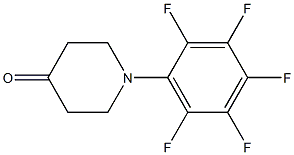 1-(pentafluorophenyl)piperidin-4-one 구조식 이미지
