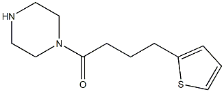 1-(piperazin-1-yl)-4-(thiophen-2-yl)butan-1-one 구조식 이미지