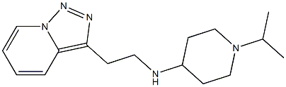 1-(propan-2-yl)-N-(2-{[1,2,4]triazolo[3,4-a]pyridin-3-yl}ethyl)piperidin-4-amine Structure