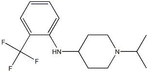 1-(propan-2-yl)-N-[2-(trifluoromethyl)phenyl]piperidin-4-amine Structure