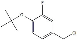 1-(tert-butoxy)-4-(chloromethyl)-2-fluorobenzene Structure