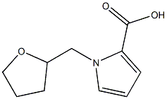 1-(tetrahydrofuran-2-ylmethyl)-1H-pyrrole-2-carboxylic acid Structure