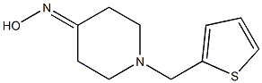 1-(thien-2-ylmethyl)piperidin-4-one oxime 구조식 이미지