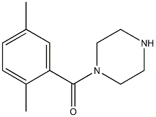 1-[(2,5-dimethylphenyl)carbonyl]piperazine 구조식 이미지