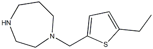 1-[(5-ethylthien-2-yl)methyl]-1,4-diazepane Structure