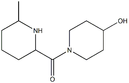 1-[(6-methylpiperidin-2-yl)carbonyl]piperidin-4-ol Structure