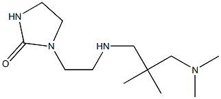 1-[2-({2-[(dimethylamino)methyl]-2-methylpropyl}amino)ethyl]imidazolidin-2-one Structure