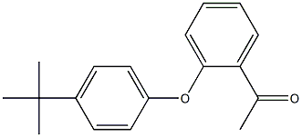 1-[2-(4-tert-butylphenoxy)phenyl]ethan-1-one Structure