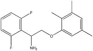 1-[2-amino-2-(2,6-difluorophenyl)ethoxy]-2,3,5-trimethylbenzene 구조식 이미지