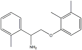 1-[2-amino-2-(2-methylphenyl)ethoxy]-2,3-dimethylbenzene Structure