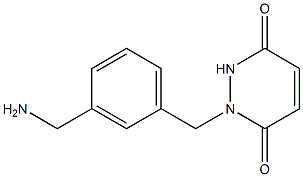 1-[3-(aminomethyl)benzyl]-1,2-dihydropyridazine-3,6-dione 구조식 이미지