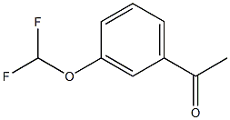 1-[3-(difluoromethoxy)phenyl]ethan-1-one Structure