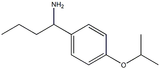 1-[4-(propan-2-yloxy)phenyl]butan-1-amine Structure