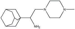 1-Adamantan-1-yl-2-(4-methyl-piperazin-1-yl)-ethylamine 구조식 이미지