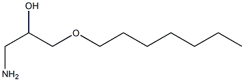 1-amino-3-(heptyloxy)propan-2-ol 구조식 이미지