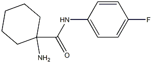 1-amino-N-(4-fluorophenyl)cyclohexanecarboxamide 구조식 이미지