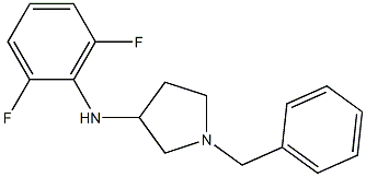 1-benzyl-N-(2,6-difluorophenyl)pyrrolidin-3-amine 구조식 이미지