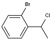 1-bromo-2-(1-chloroethyl)benzene Structure