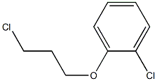 1-chloro-2-(3-chloropropoxy)benzene 구조식 이미지