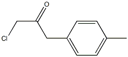 1-chloro-3-(4-methylphenyl)acetone 구조식 이미지