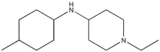 1-ethyl-N-(4-methylcyclohexyl)piperidin-4-amine Structure