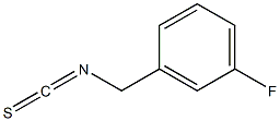 1-fluoro-3-(isothiocyanatomethyl)benzene Structure