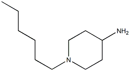 1-hexylpiperidin-4-amine Structure