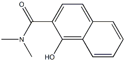 1-hydroxy-N,N-dimethylnaphthalene-2-carboxamide Structure