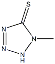 1-methyl-2,5-dihydro-1H-1,2,3,4-tetrazole-5-thione Structure