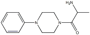 1-methyl-2-oxo-2-(4-phenylpiperazin-1-yl)ethylamine 구조식 이미지