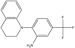 2-(1,2,3,4-tetrahydroquinolin-1-yl)-5-(trifluoromethyl)aniline Structure